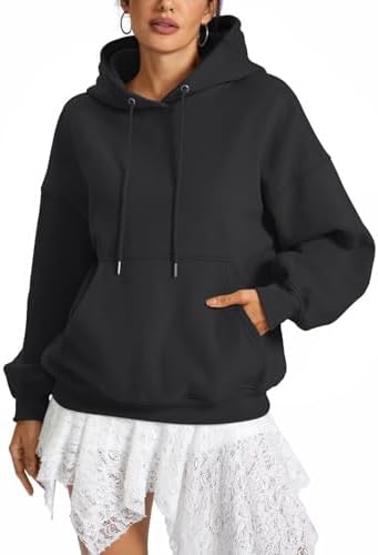 Amazon.com: MAJECLO Women's Comfy Lightweight Oversized Zip Up